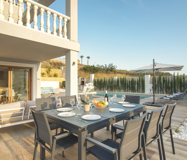 Alquiler de villa en Calpe GRANDIOSA en Calpe - Terraza