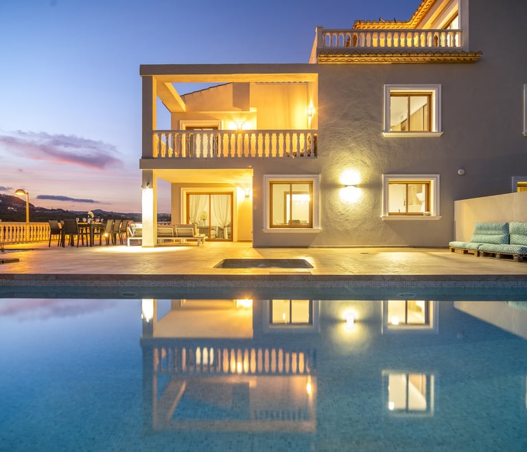 Alquiler de villa en Calpe GRANDIOSA en Calpe