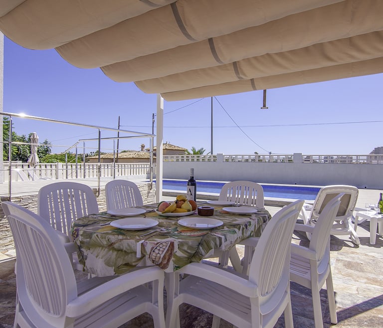 Villa zur Miete in Calpe JACEK in Calpe / Calp - Terrasse