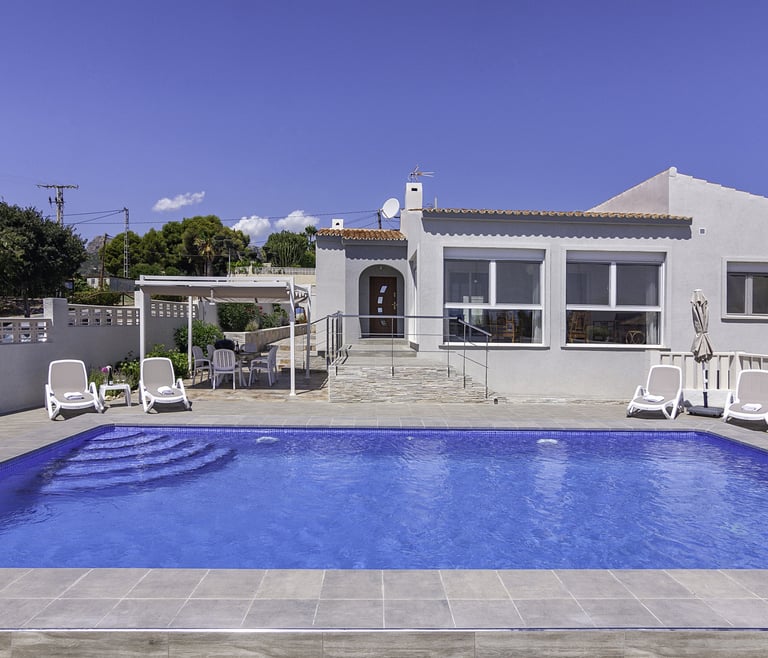 Villa zur Miete in Calpe JACEK in Calpe / Calp - Schwimmbad