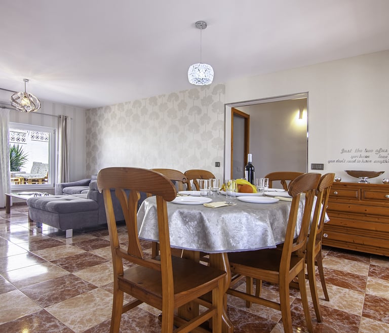 Villa zur Miete in Calpe JACEK in Calpe / Calp - Essbereich