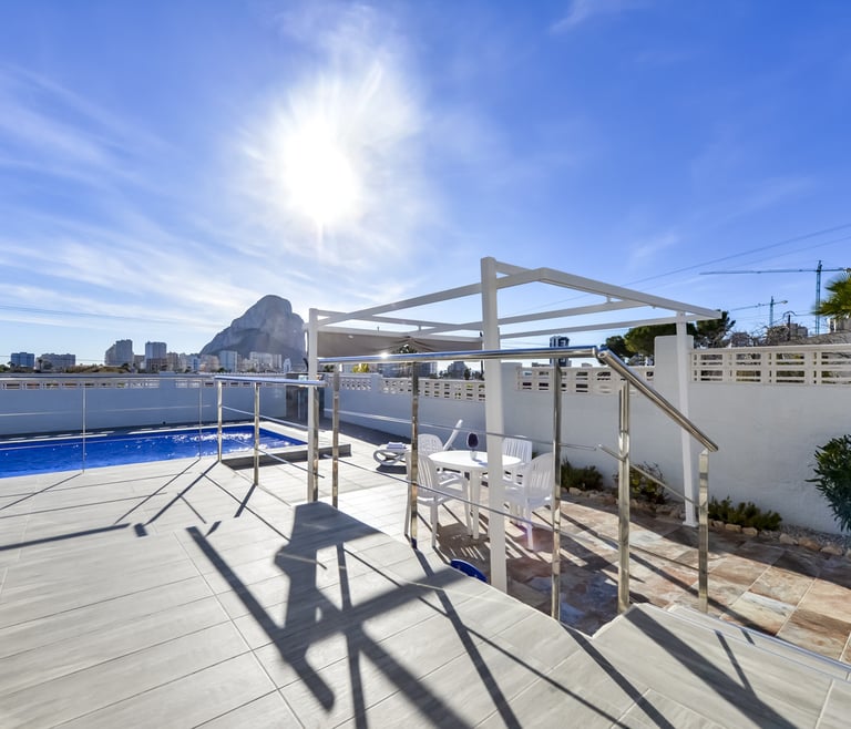 Villa zur Miete in Calpe JACEK in Calpe / Calp - Terrasse