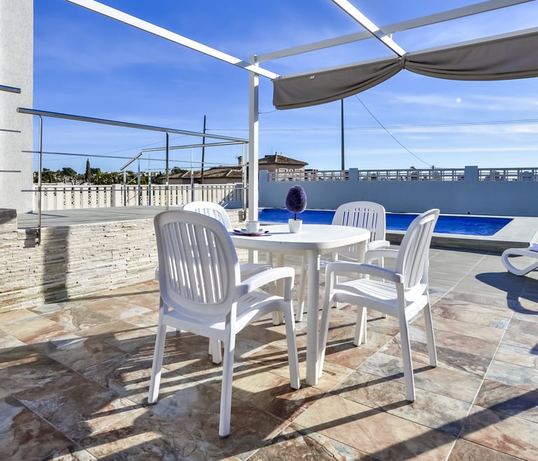 Villa zur Miete in Calpe JACEK in Calpe / Calp - Terrasse