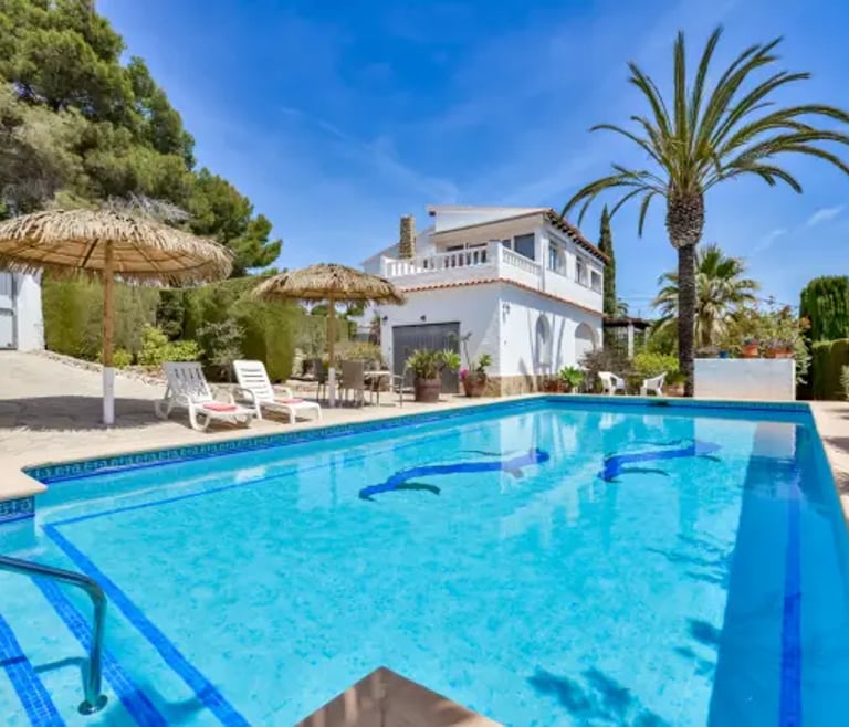 MARGARETA, Villa für 4 Personen in Calpe mit privatem Pool und kostenlosem WLAN in Calpe / Calp