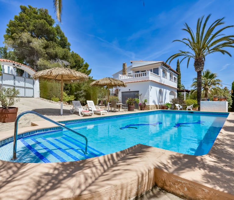 MARGARETA, Villa für 4 Personen in Calpe mit privatem Pool und kostenlosem WLAN in Calpe / Calp - Schwimmbad