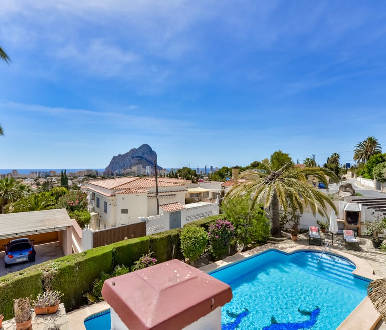 MARGARETA, Villa für 4 Personen in Calpe mit privatem Pool und kostenlosem WLAN in Calpe / Calp - Aussichten