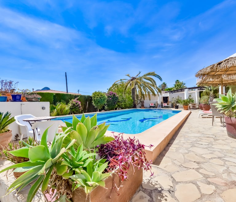 MARGARETA, Villa für 4 Personen in Calpe mit privatem Pool und kostenlosem WLAN in Calpe / Calp - Schwimmbad