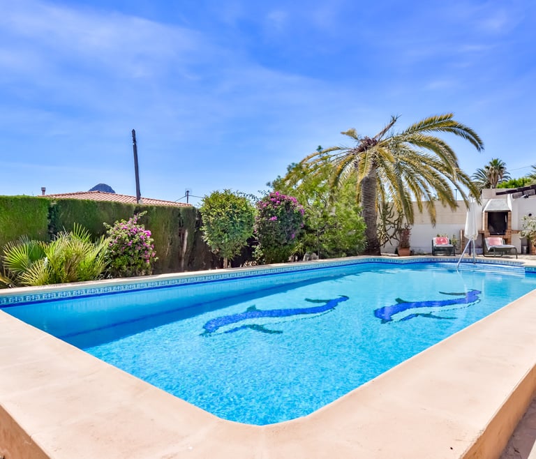 MARGARETA, Villa für 4 Personen in Calpe mit privatem Pool und kostenlosem WLAN in Calpe / Calp - Schwimmbad