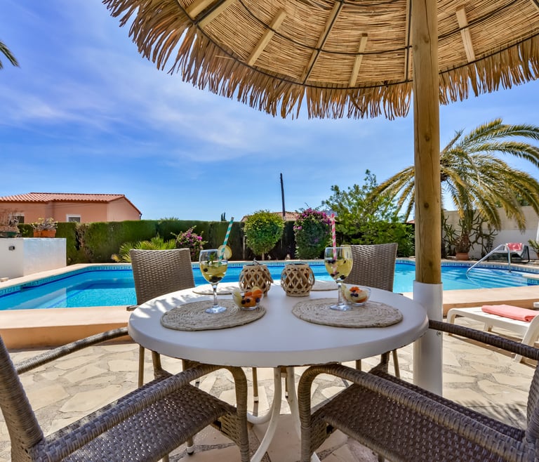 MARGARETA, Villa für 4 Personen in Calpe mit privatem Pool und kostenlosem WLAN in Calpe / Calp - Schwimmbad