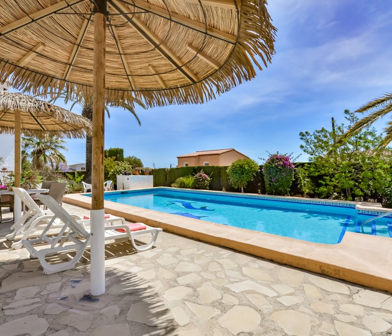 MARGARETA, Villa für 4 Personen in Calpe mit privatem Pool und kostenlosem WLAN in Calpe / Calp - Schwimmbad