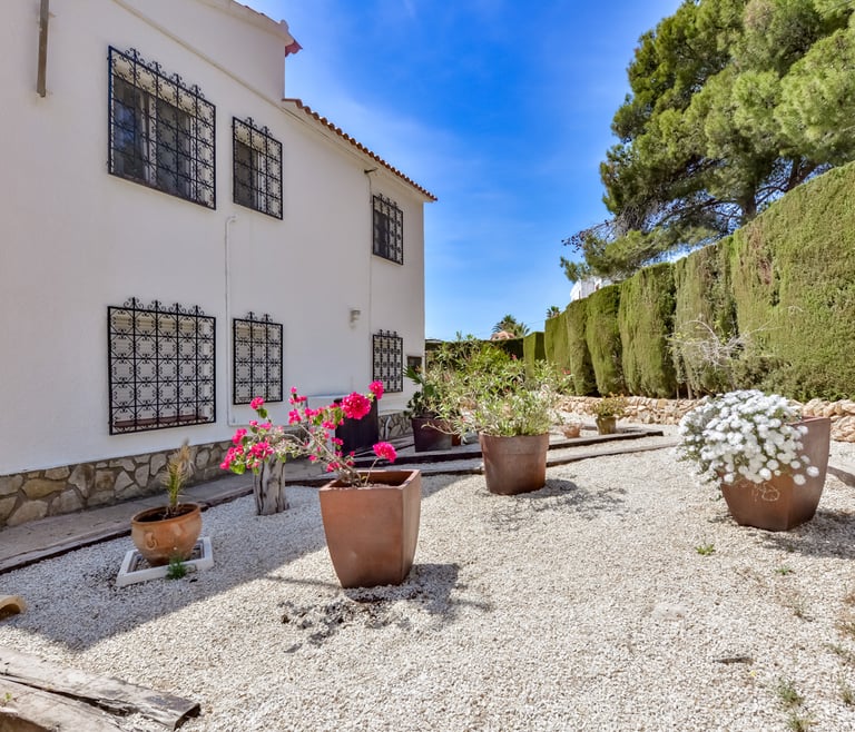 MARGARETA, Villa für 4 Personen in Calpe mit privatem Pool und kostenlosem WLAN in Calpe / Calp - Terrasse