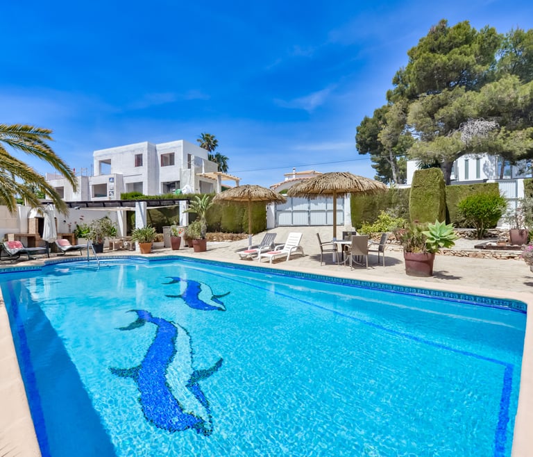 MARGARETA, Villa für 4 Personen in Calpe mit privatem Pool und kostenlosem WLAN in Calpe / Calp - Schwimmbad