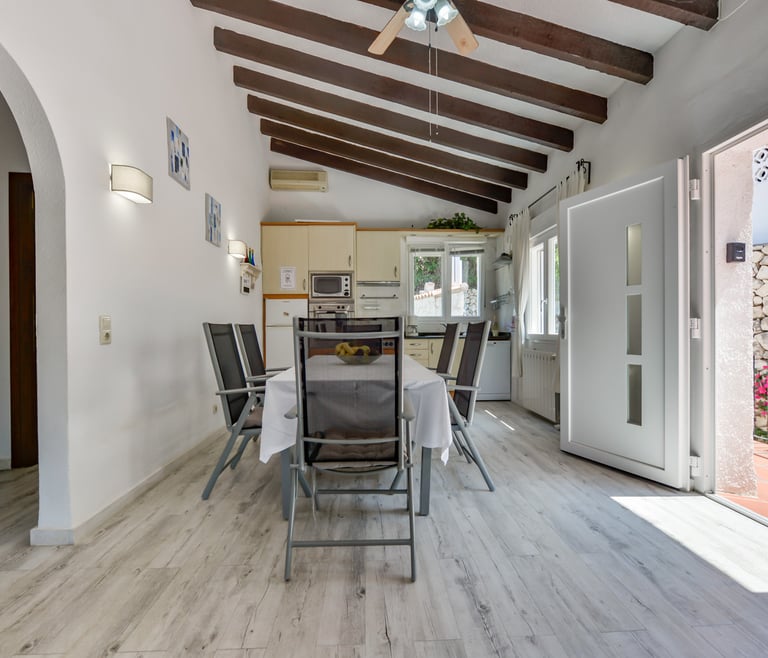 ROSELINE, alquiler de villa en Benissa  en Benissa - Salón