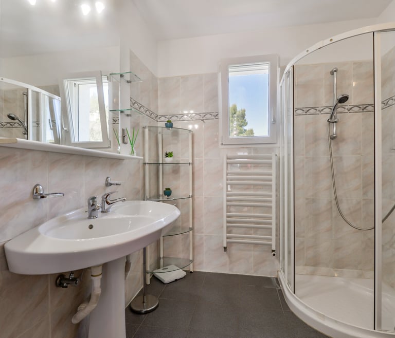 ROSELINE, alquiler de villa en Benissa  en Benissa - Baño
