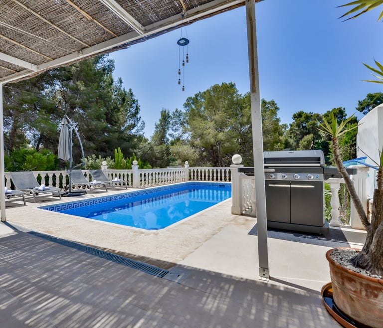 ROSELINE, alquiler de villa en Benissa  en Benissa - Piscina