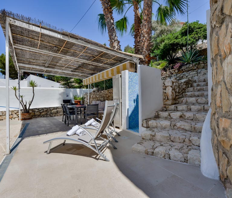 ROSELINE, alquiler de villa en Benissa  en Benissa - Terraza