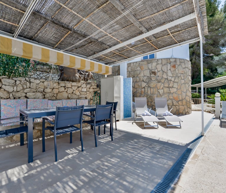 ROSELINE, alquiler de villa en Benissa  en Benissa - Terraza