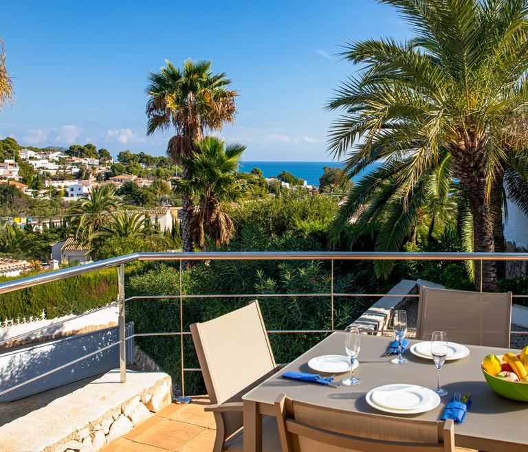 Villa for rent in Benissa, LA PERLITA in Benissa - Terrace