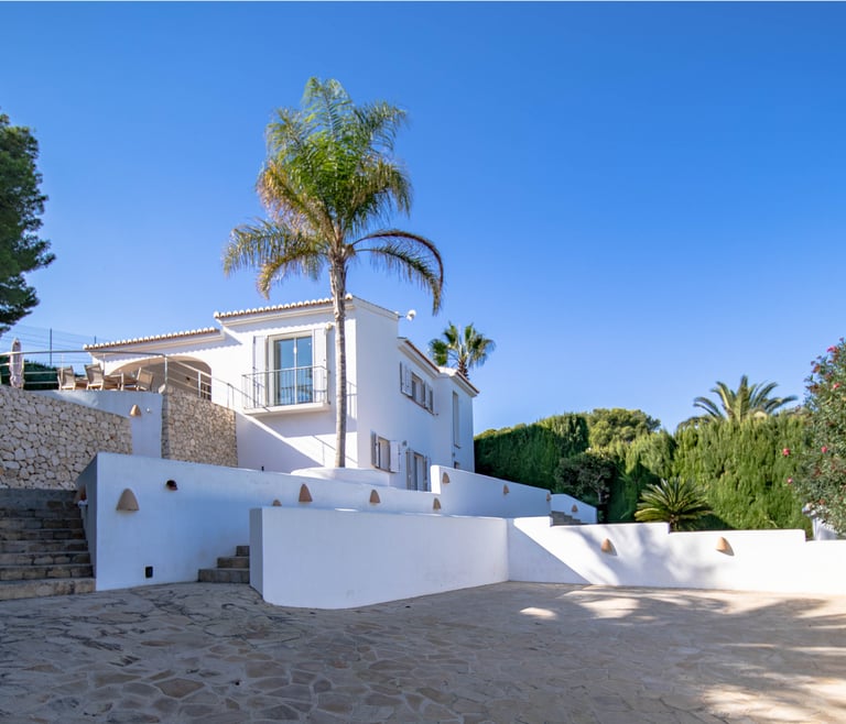 Villa for rent in Benissa, LA PERLITA in Benissa - Front