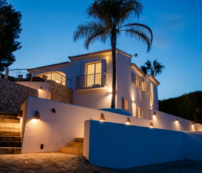 Villa for rent in Benissa, LA PERLITA in Benissa - Front