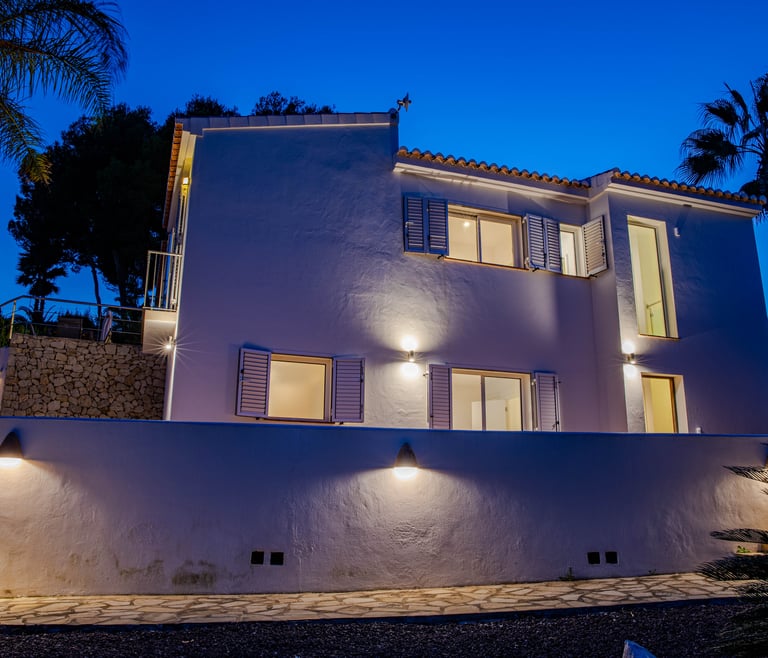 Villa for rent in Benissa, LA PERLITA in Benissa - Front