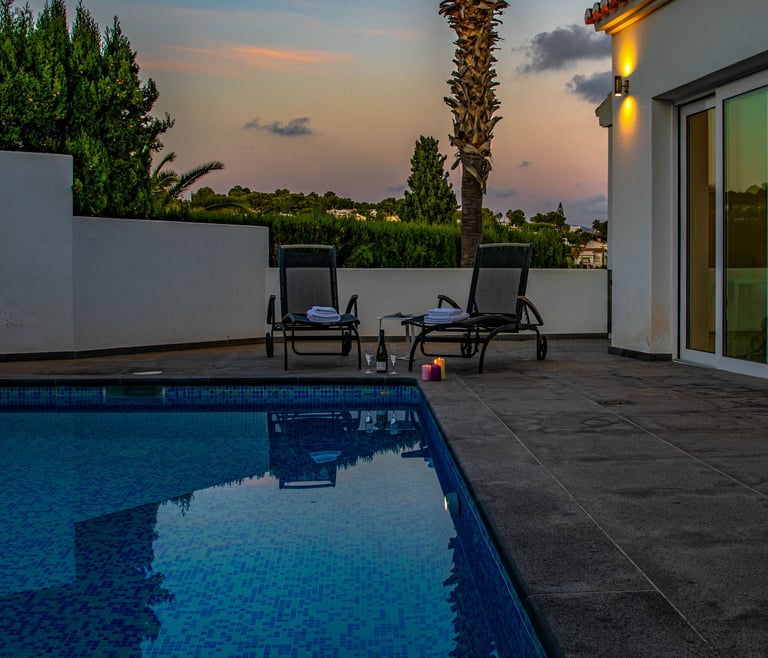 Villa for rent in Benissa, LA PERLITA in Benissa - Swimming pool