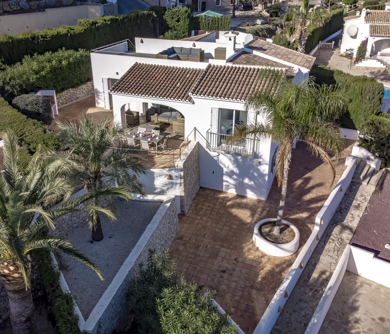 Villa for rent in Benissa, LA PERLITA in Benissa - Front