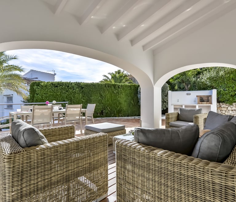 Villa for rent in Benissa, LA PERLITA in Benissa - Terrace