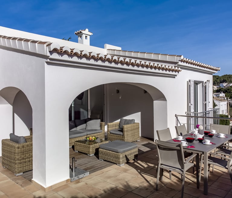 Villa for rent in Benissa, LA PERLITA in Benissa - Terrace