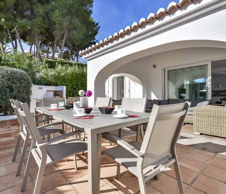 Villa for rent in Benissa, LA PERLITA in Benissa - Terrace