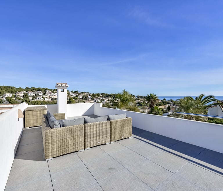 Villa for rent in Benissa, LA PERLITA in Benissa - Terrace