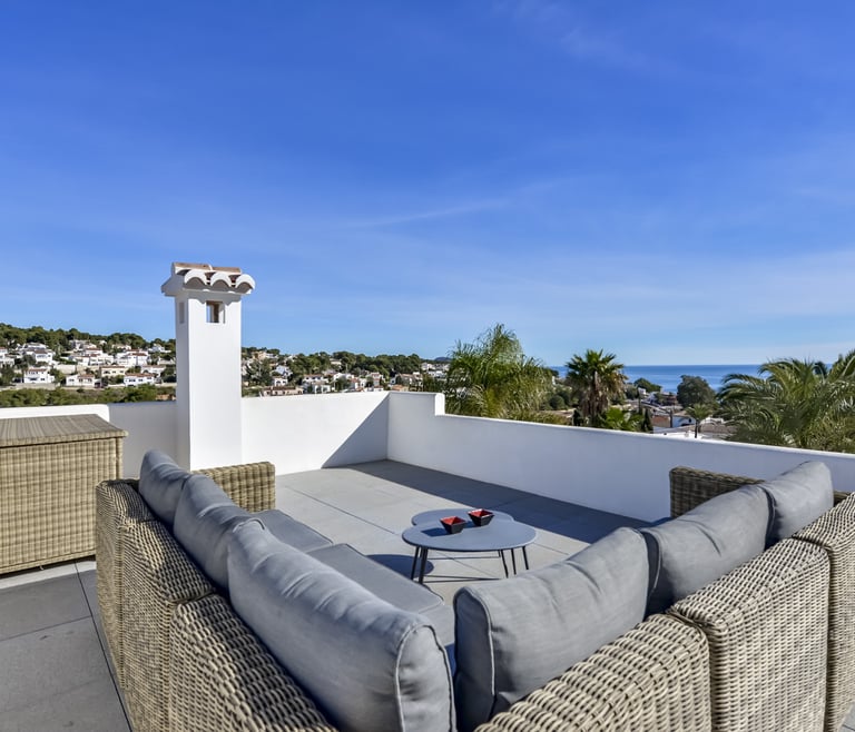 Villa for rent in Benissa, LA PERLITA in Benissa - Terrace