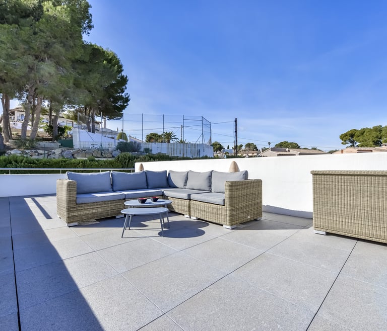 Villa for rent in Benissa, LA PERLITA in Benissa - Terrace