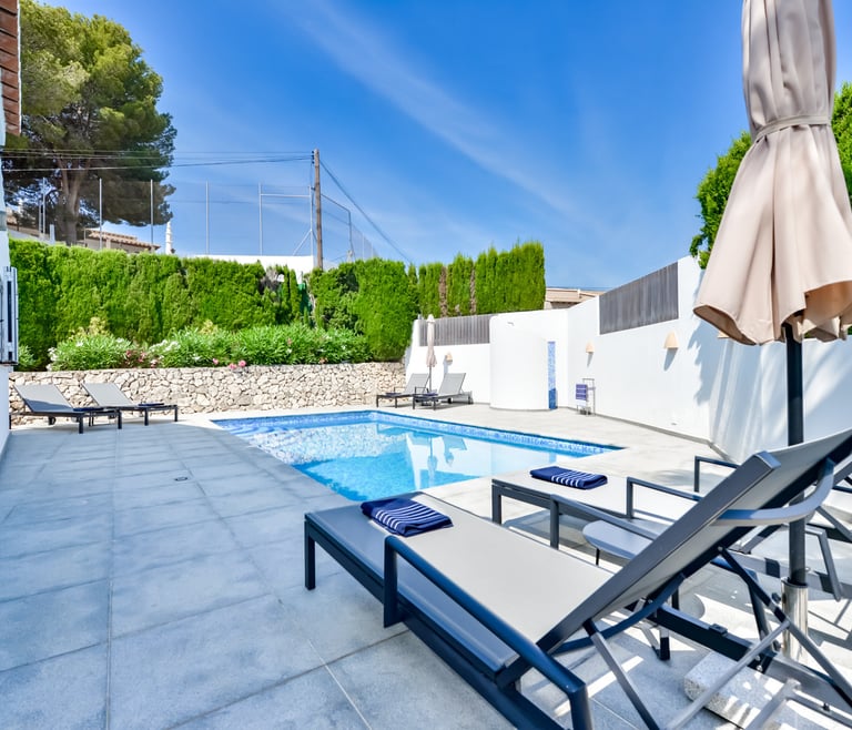 Villa for rent in Benissa, LA PERLITA in Benissa - Swimming pool