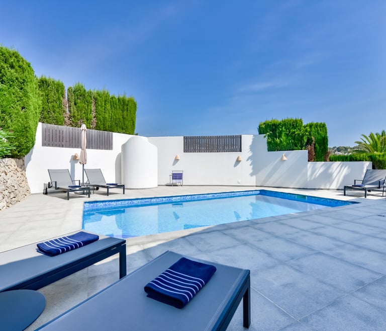 Villa for rent in Benissa, LA PERLITA in Benissa - Swimming pool