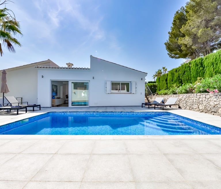 Villa for rent in Benissa, LA PERLITA in Benissa - Swimming pool