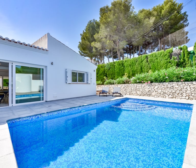 Villa for rent in Benissa, LA PERLITA in Benissa - Swimming pool