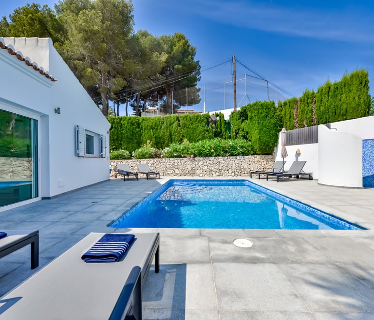 Villa for rent in Benissa, LA PERLITA in Benissa - Swimming pool