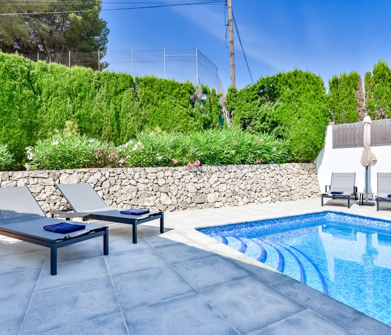 Villa for rent in Benissa, LA PERLITA in Benissa - Swimming pool