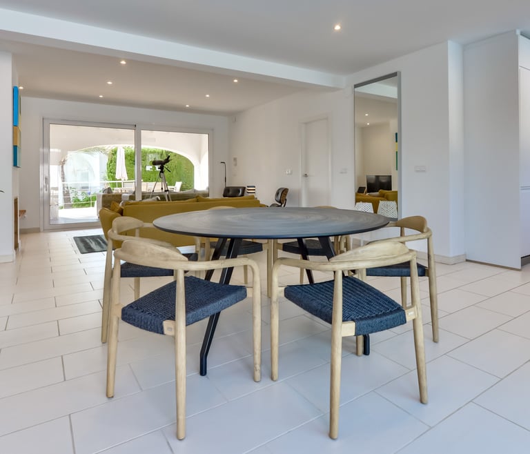 Villa for rent in Benissa, LA PERLITA in Benissa - Dinning room