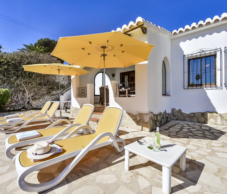 Villa te huur in Moraira GUADALETE en Moraira - Exterieur