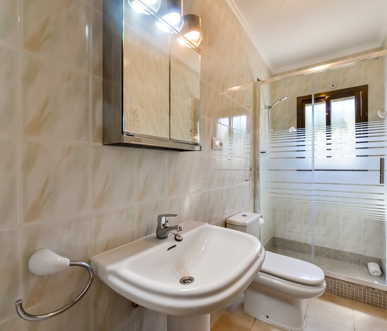 Villa te huur in Moraira GUADALETE en Moraira - Badkamer