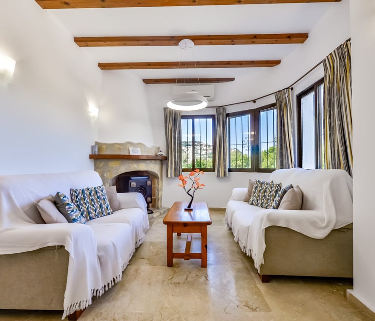 Villa te huur in Moraira GUADALETE en Moraira - Salon