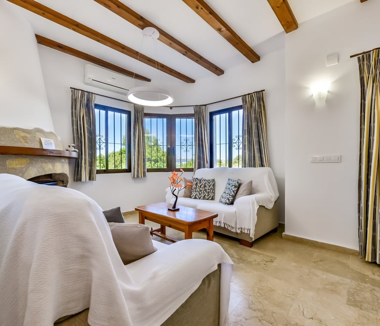 Villa te huur in Moraira GUADALETE en Moraira - Salon