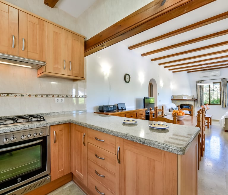 Villa te huur in Moraira GUADALETE en Moraira - Keuken