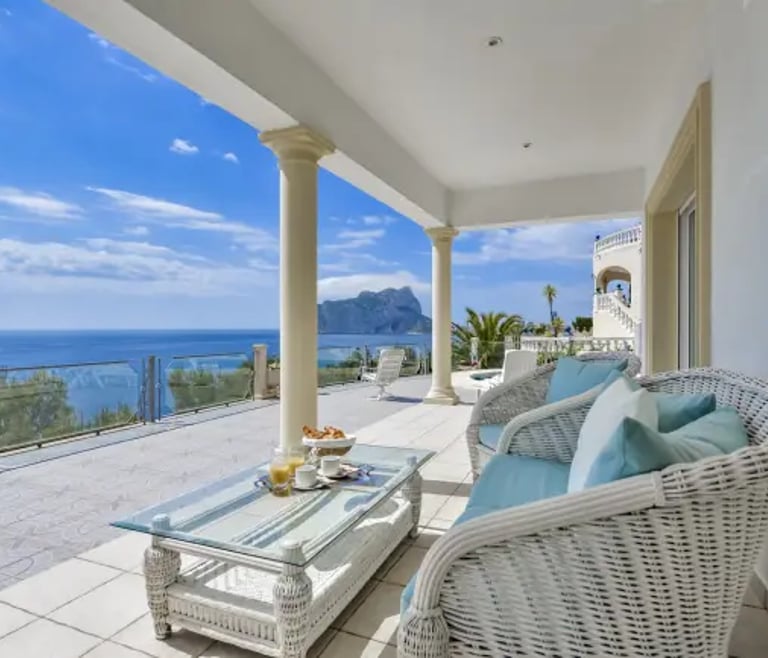 RAPHAEL, Preciosa villa para 6 pax con espectaculares vistas al mar en Benissa.wifi gratis en Benissa