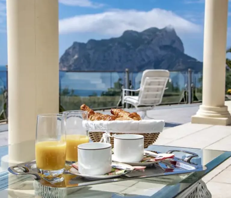 RAPHAEL, Preciosa villa para 6 pax con espectaculares vistas al mar en Benissa.wifi gratis en Benissa