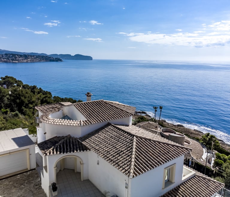 RAPHAEL, Preciosa villa para 6 pax con espectaculares vistas al mar en Benissa.wifi gratis en Benissa - Vistas