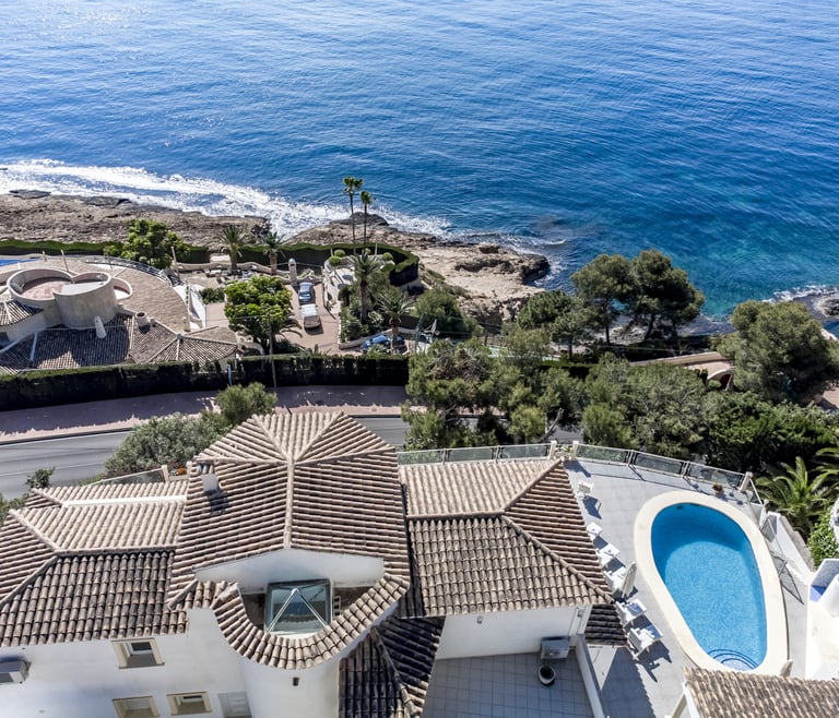 RAPHAEL, Preciosa villa para 6 pax con espectaculares vistas al mar en Benissa.wifi gratis en Benissa - Planos de la vivienda