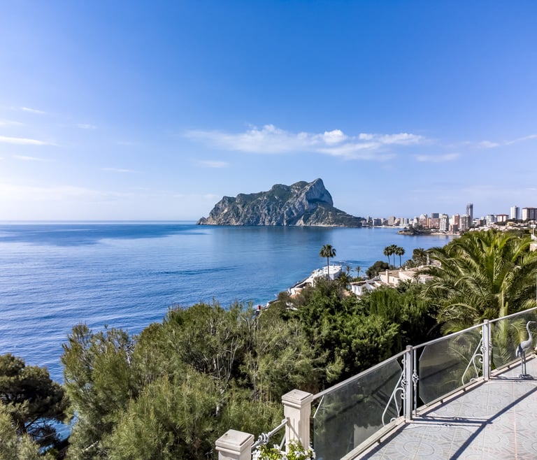 RAPHAEL, Preciosa villa para 6 pax con espectaculares vistas al mar en Benissa.wifi gratis en Benissa - Vistas